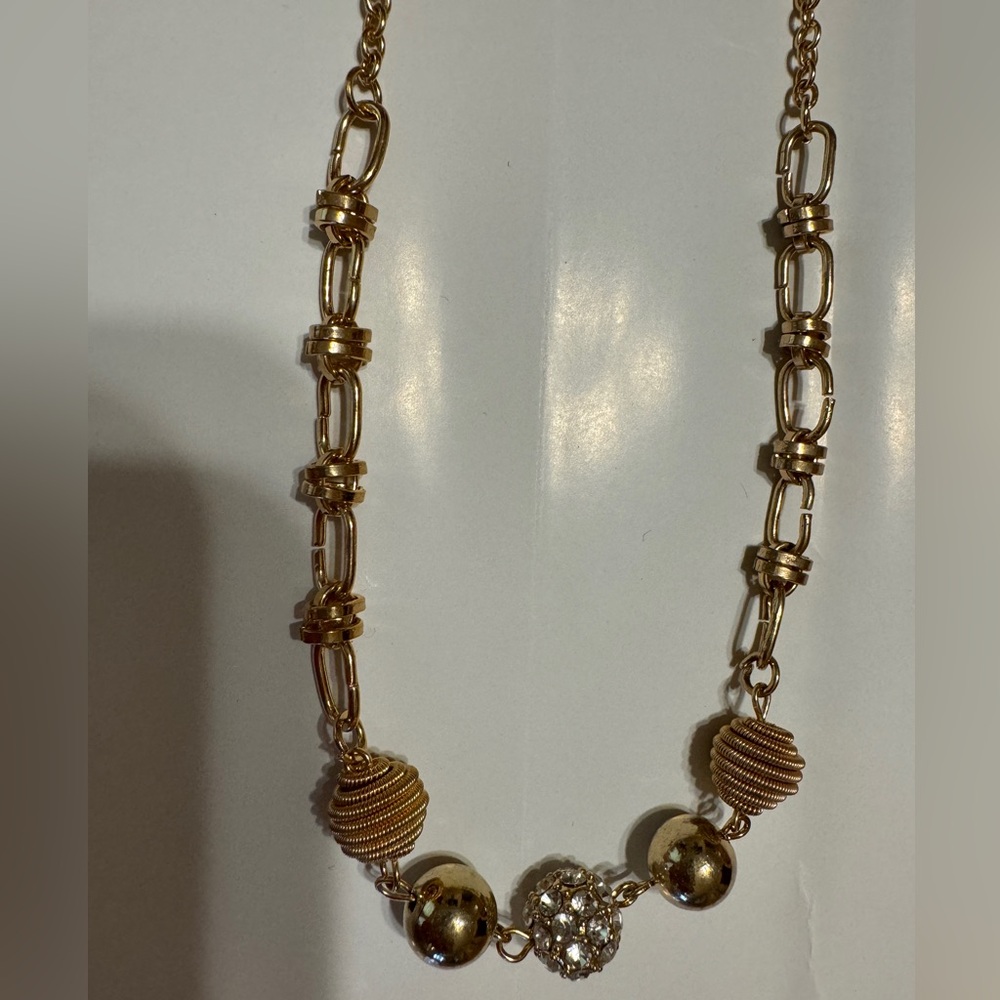 Gold necklace